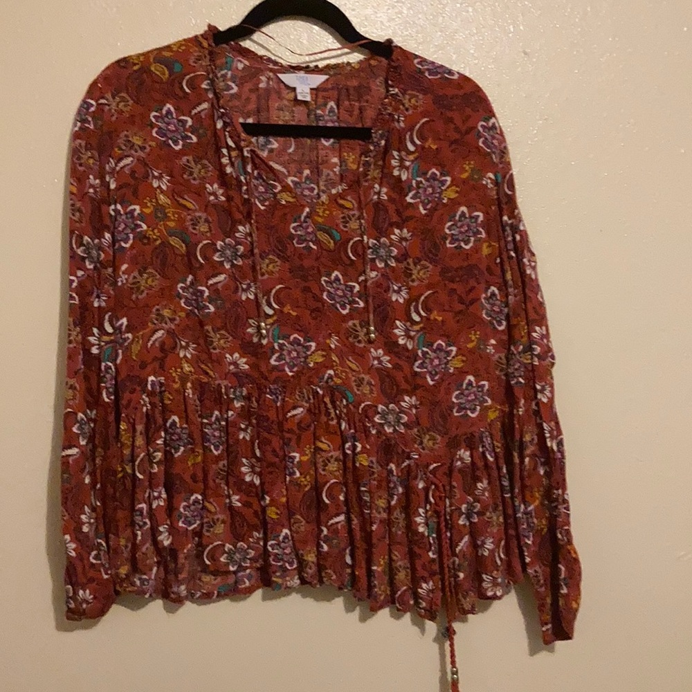 A top